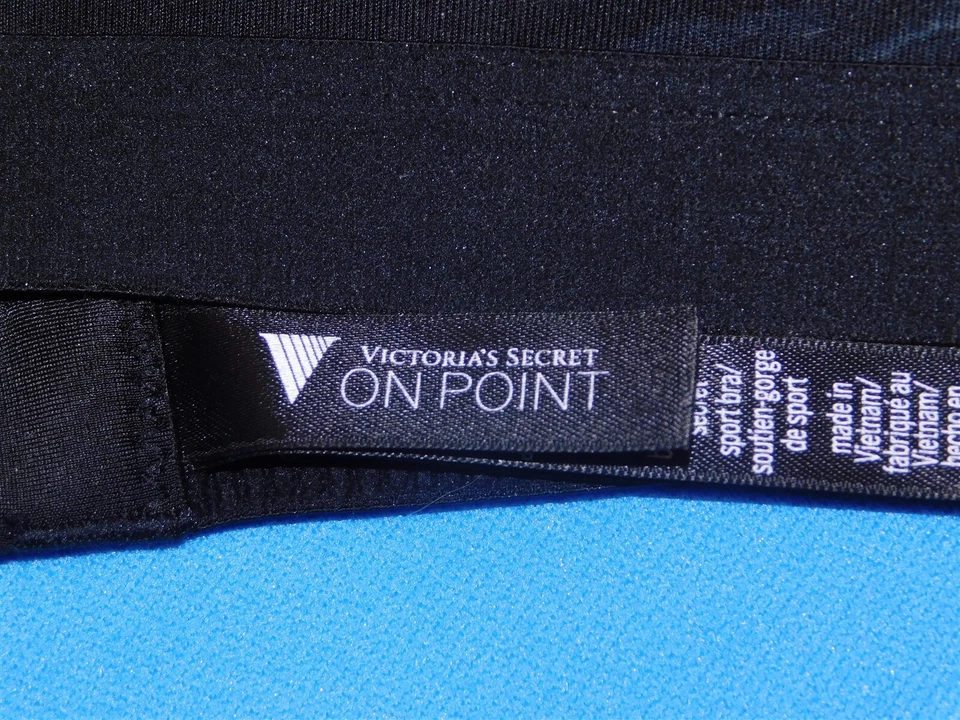 VICTORIA'S SECRET Incredible Max Sport Bra Black Purple Size 38DDD NWT - Image 4 of 4