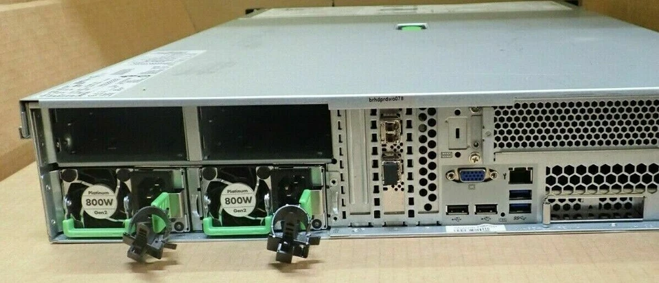 Fujitsu Primergy RX2540 M2 CTO Dual CPU 24-DIMM 12x 3.5" + 4x 2.5" Bay 2U Server - Image 3 of 4