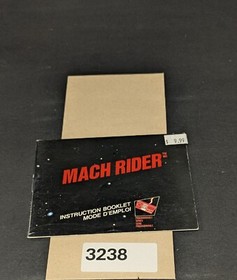 Mach Rider - Nintendo NES- Manual Only **NO GAME!