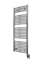 ICO Bath 17-1/2"W x 51"H Programmable Hardwired Steel  Towel Warmer W2043