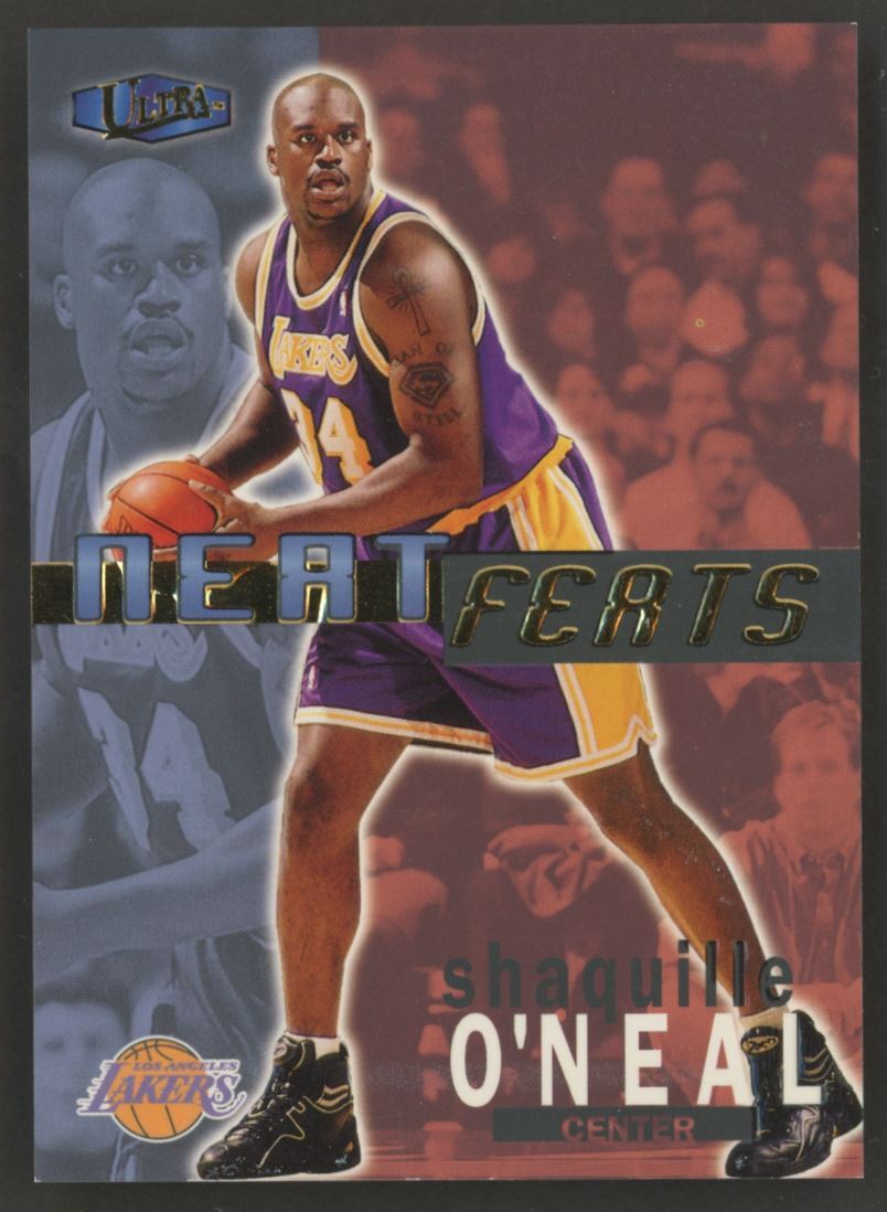 1997-98 Ultra #4 NF Shaquille O'Neal Neat Feats
