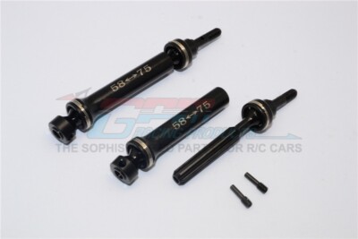 GPM SERV245CV STEEL #45 FRONT/REAR CVD DRIVE SHAFT FOR TRAXXAS 1/16 MINI E-REVO