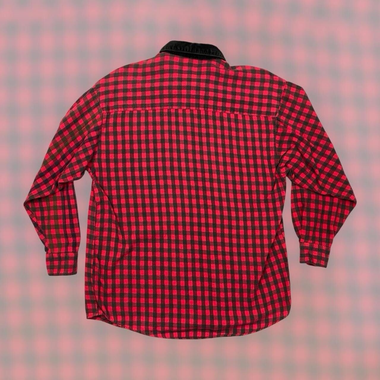 VTG 90s Basic Editions Plaid Button Front Shirt W… - image 2