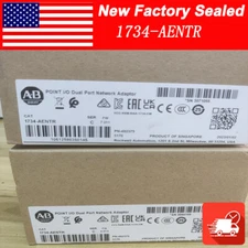 Allen-Bradley 1734-AENTR AB Point I/O Dual Port Adaptor Module 2023 New Sealed