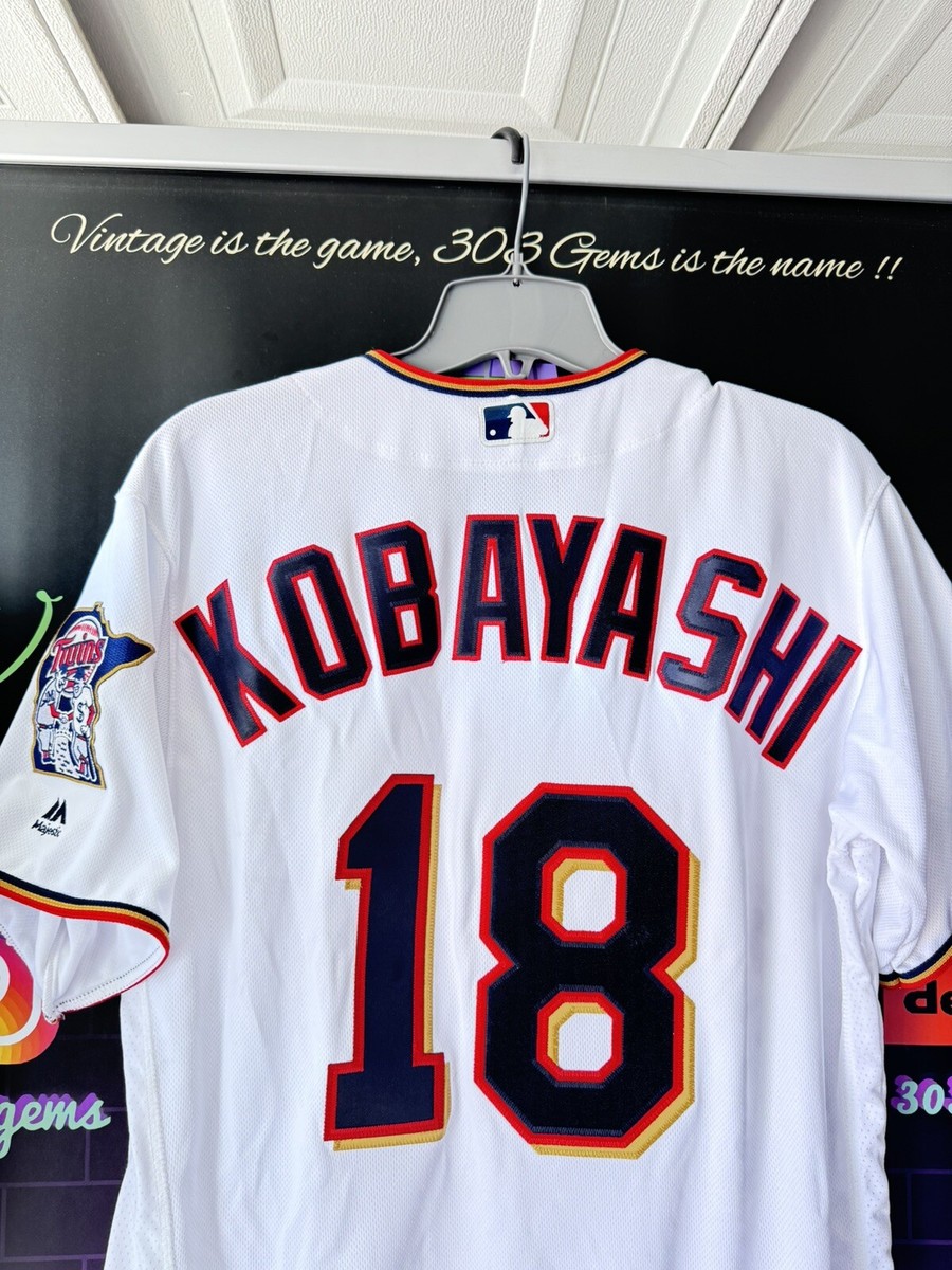 Authentic Seiji Kobayashi #22 Minnesota Twins STITCHED MLB