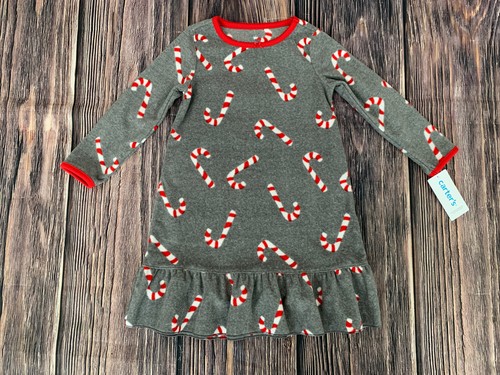Girls Toddler Carter's Long Sleeve PJ Pajama Dress Pullover Size 2T NEW $26 - Bild 1 von 5