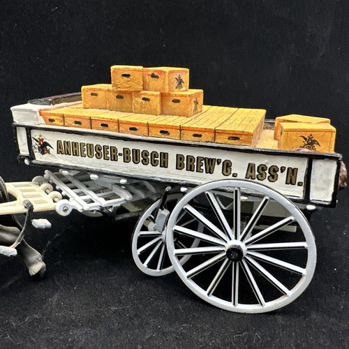 Matchbox MOY Anheuser Busch Horse Drawn Delivery Wagon YYM36791 - Picture 4 of 8