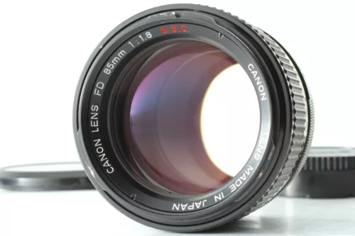 [Exc+5] Canon FD 85mm f1.8 s.s.c. MF Lens From JAPAN
