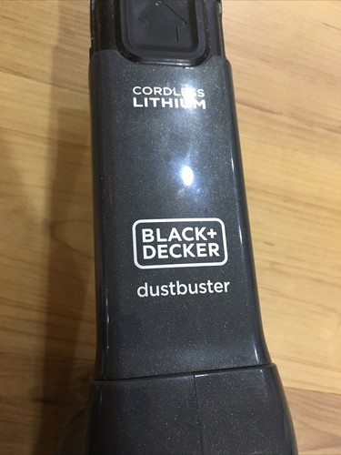 BLACK+DECKER Dusbuster Handheld Vacuum, Cordless, Gray (HHVK415B01) used working - Picture 5 of 12