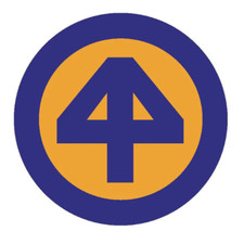 3" 44TH INFANTRY DIVISION MILITARY STICKER DECAL USA MADE