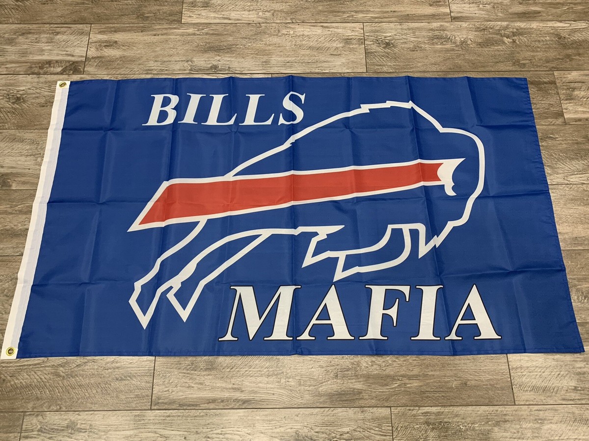 Buffalo Bills Mafia Flag 3x5 FT | Premium Banner, US Shipper, Playoffs 2022 Design 3 thumbnail image