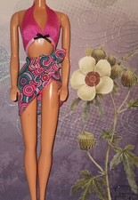 Barbie 1990's Bathing Suit and Matching Wrap