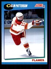 1991-92 Score Canadian Colin Patterson Calgary Flames #525