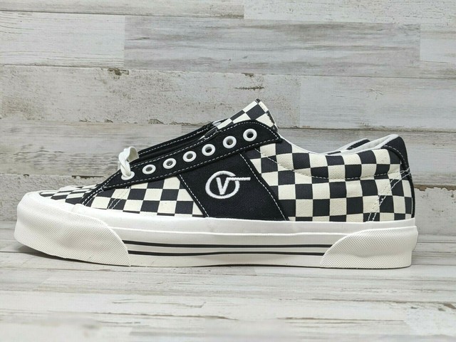 vans vault og era lx checkerboard black