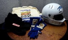Vintage Racing Suit CSR Products SL Helmet SFI Gloves Simpson Shoes TH
