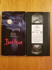Bad Moon VHS, 1997, Original Warner release OOP, HTF