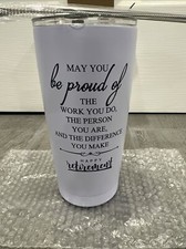 Retirement Tumbler Coffee Wine Cup Mug Insulated Stainless Steel Quote Gift