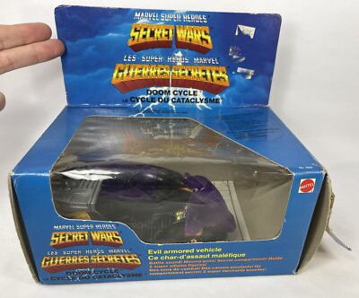 Jouet Mattel France – Marvel Guerres Secrètes – Roue Infernale Doom Roller – En Boîte