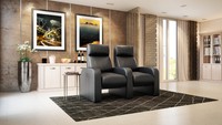 Freeport Park Modern Manual Rocker Recline Home Theater Row Seating (row Of 2) on sale Freeport Park Modern Manual Rocker Recline Home Theater Row Seating (row Of 2) on sale