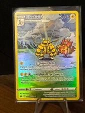 Electivire Crown Zenith: Galarian Gallery GG08/GG70 Holo Holo Rare + Top Loader