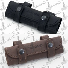 Leather Belt Holder Bullet Ammo Pouch Holds 20 Rounds 17 HMR 22 LR. USA Seller.