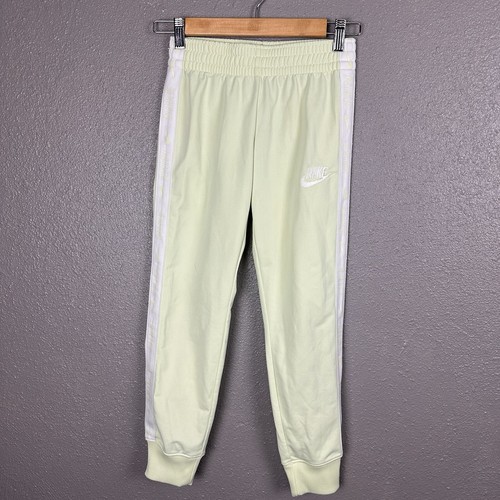 Nike Jogger Track Suit Set Girl’s Size M Light Lime Green Activewear Matching - Picture 7 of 19