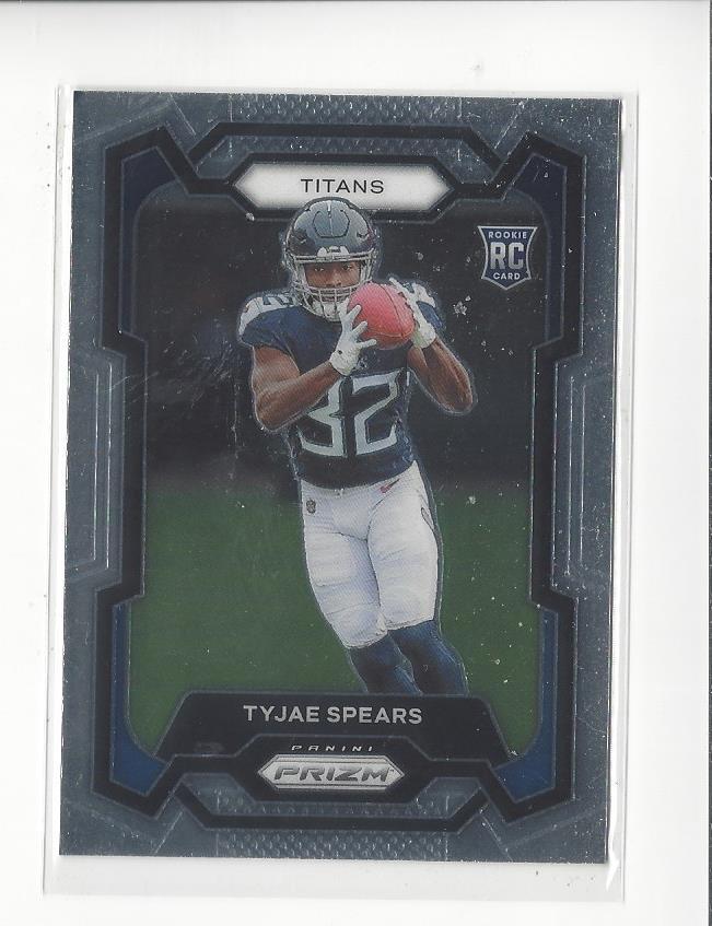 2023 Panini Prizm #396 Tyjae Spears RC Rookie Titans