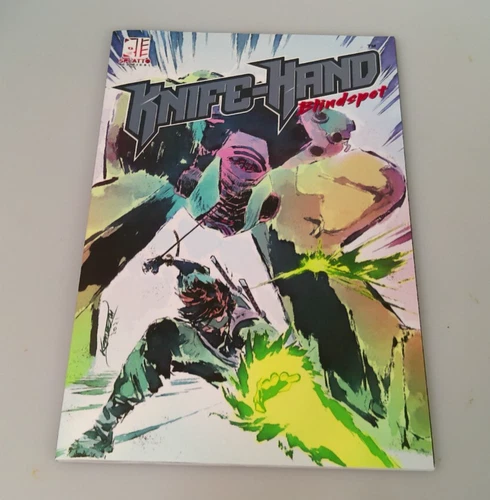 Knife-Hand Blindspot Graphic Novel Jawbreakers Chuck Dixon Meyer Splatto VF/NM