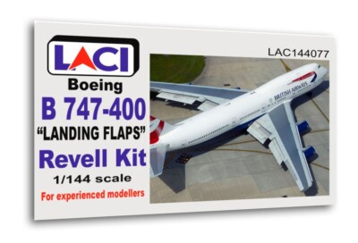 Laci 144077 1/144 Boeing 747-400 Landing Flaps for Revell kit