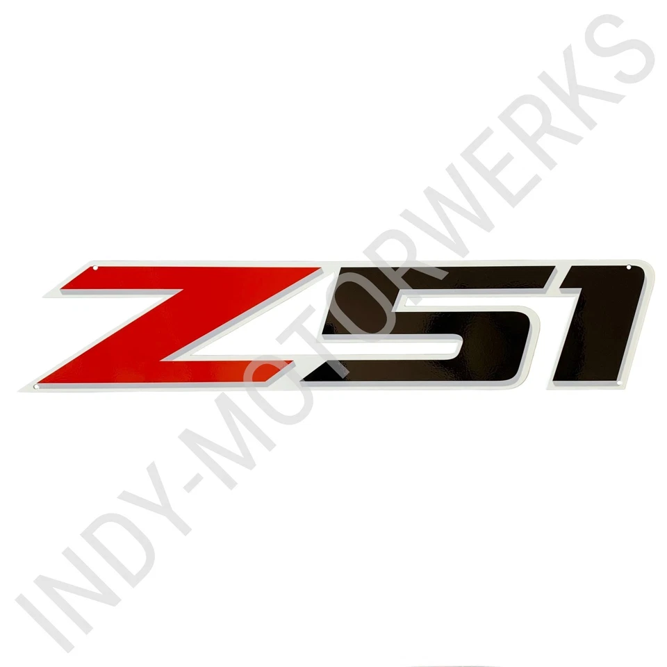 CORVETTE Z-51 LARGE WALL EMBLEM 27.5