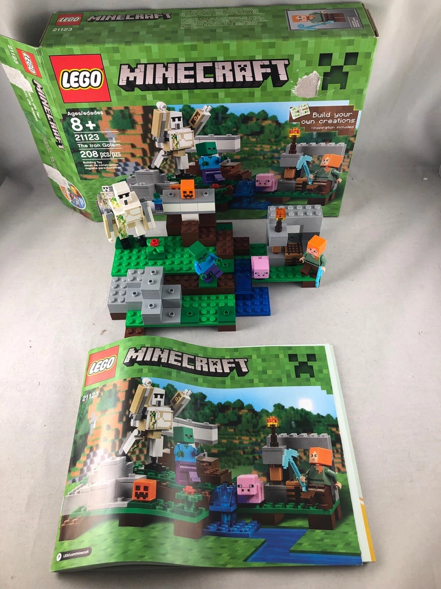 Thrust Barber Katedral Lego 21123 Minecraft The iron golem | eBay