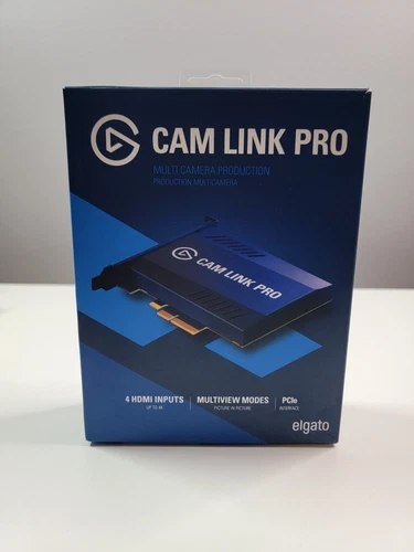 Elgato Cam Link Pro PCIe Capture Card – 4× HDMI Inputs up to 4K30