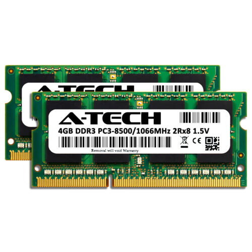 8GB 2x4GB PC3-8500S Dell Latitude E4310 E5410 E5510 E5420m E5520M Memory RAM - Picture 2 of 10