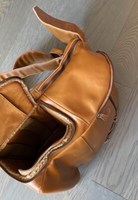 ATLAS SUPPLY CO Minimalist Backpack Camera Bag, Vegan Leather