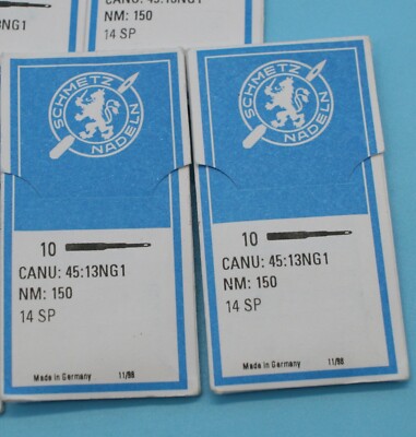 Schmetz canu 45:13NG1 nm150-14sp 8 pks of 10