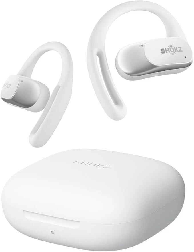 Shokz OpenFit Open-Ear Bluetooth5.2 True Wireless Earbuds - WHITE