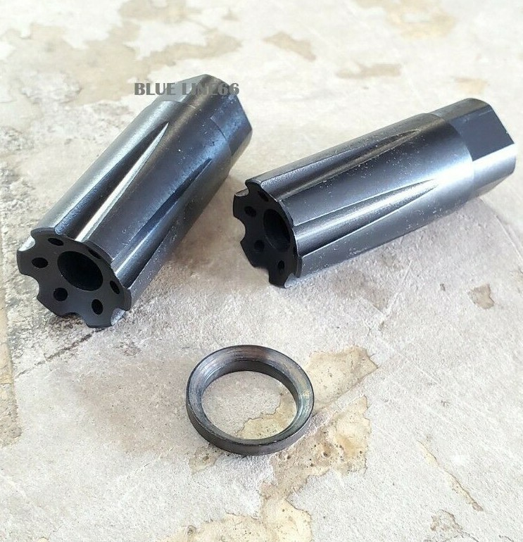 US-Made .308 5/8-24 TPI Black Nitride Muzzle Brake Linear Comp for 7.62x51
