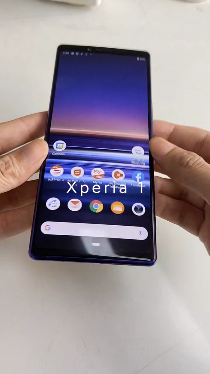 Sony Xperia 1 J8110 J9110 LTE Original 128GB OLED Fingerprint 12MP