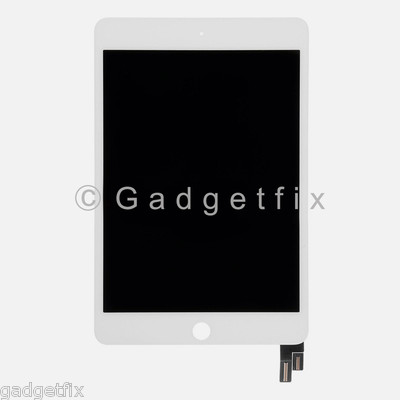 White LCD Screen Display + Touch Screen Digitizer for iPad Mini 4 A1538 A1550 