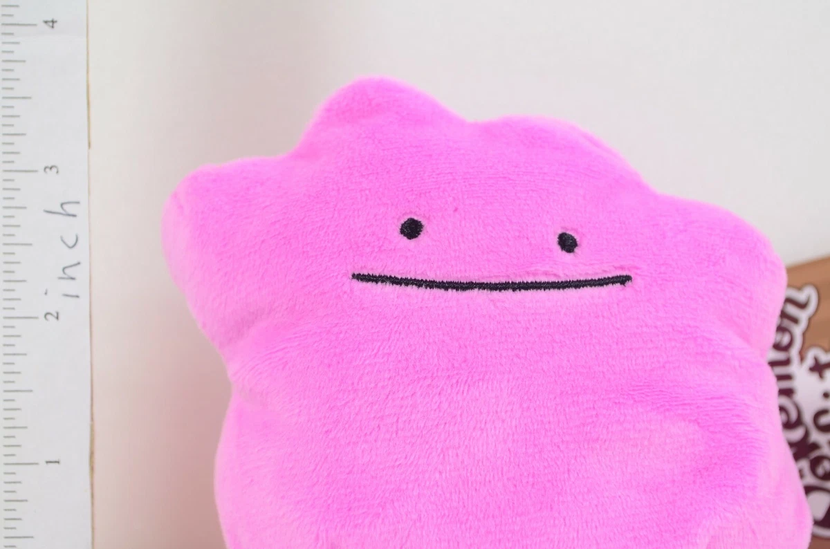 Ditto Plush Pokémon fit, Authentic Japanese Pokémon Plush