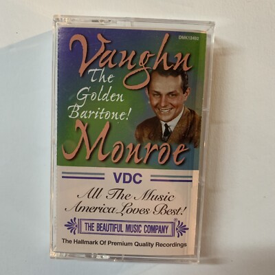 VAUGHN MONROE: The Golden Baritone! Cassette Tape