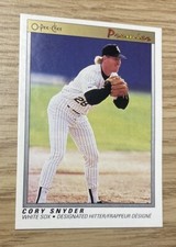 1991 O-Pee-Chee Premier - Cory Snyder #113