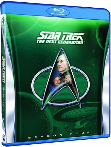 STAR TREK NEXT GENERATION COMPLETE SERIES 4 Blu Ray 4th Fourth Season Four UK x - Picture 2 of 2