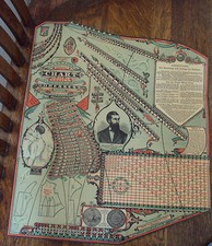 RARE ca 1875 "CORNWELL'S Self Fitting CHARTS"~Directions BOOKLET/Dress Making~