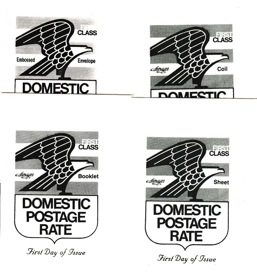 985 Domestic Mail sheet coil booklet envelope Sc 2111-2113 U607 FDCs Artmaster - Image 2 of 3