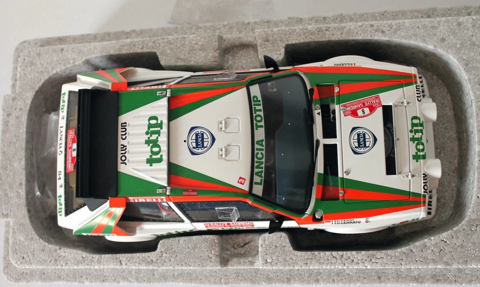 LANCIA DELTA S4 RALLY SANREMO 1986 N.8 G.CERRI/D.CERRATO 88618 - Autoart 1/18 - Immagine 3 di 4