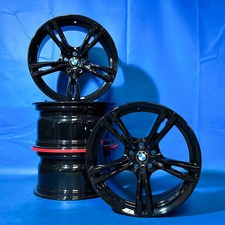 19 Zoll BMW M5 F90 M8 F91 F92 F93 Alufelgen Doppelspeiche M705 Schwarz Original