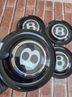 Bentley Full Black Floating Wheel Centres 183mm Set Of 4 Amazing Quality