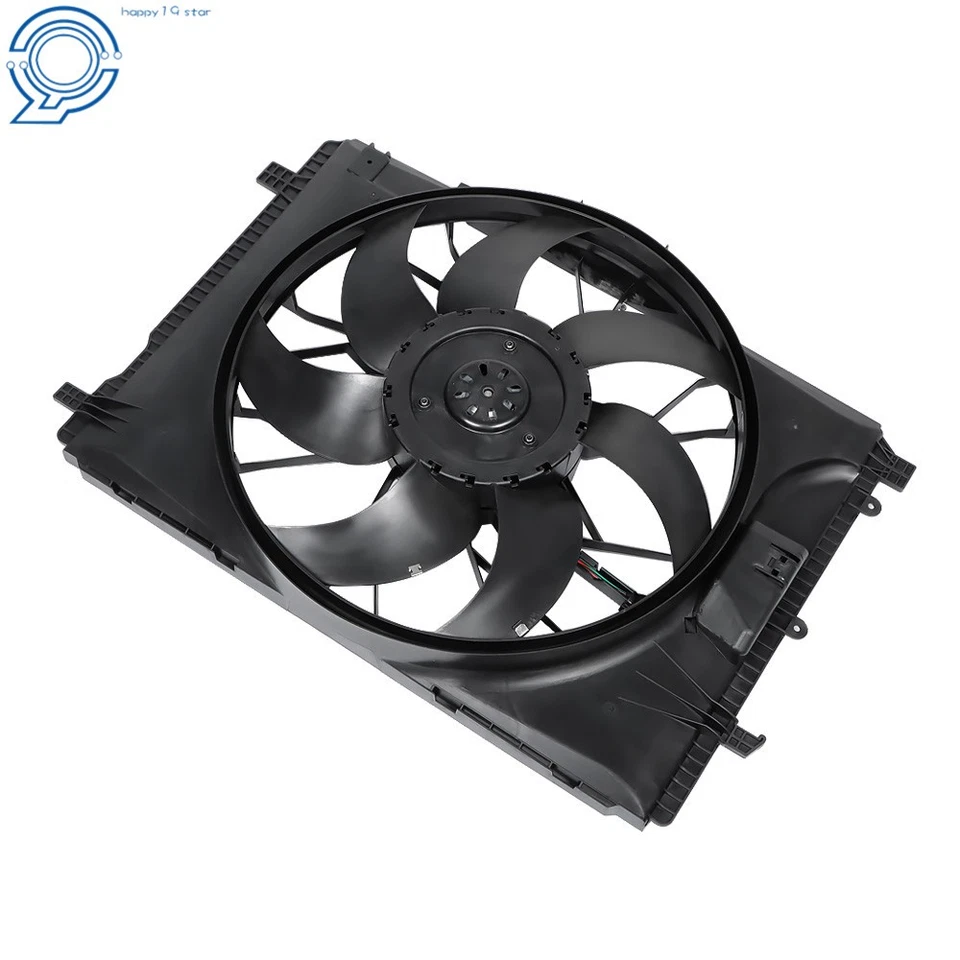 Radiator Cooling Fan For Mercedes W204 C250 C350 W212 E350 GLK350 2049066802 Foto 3 de 4