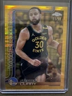 2025 Topps Chrome Stephen Curry Gold Pulsar #11/50
